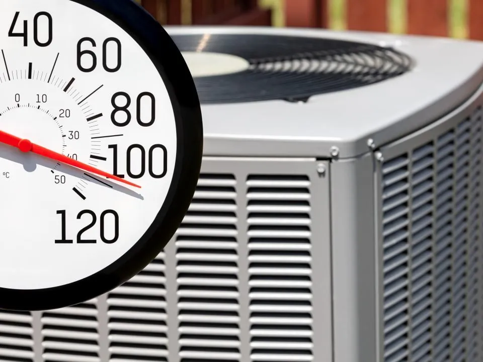 outdoor thermometer with air conditioner